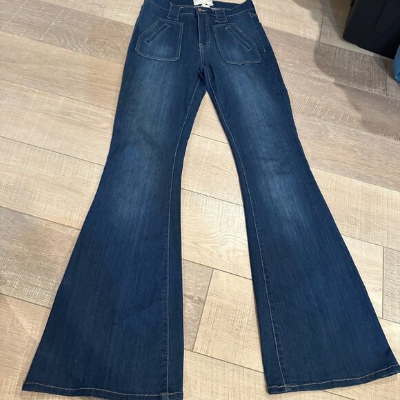 ALTAR'D STATE WOMENS FLARE JEANS 28/7 - Picture 1 of 8